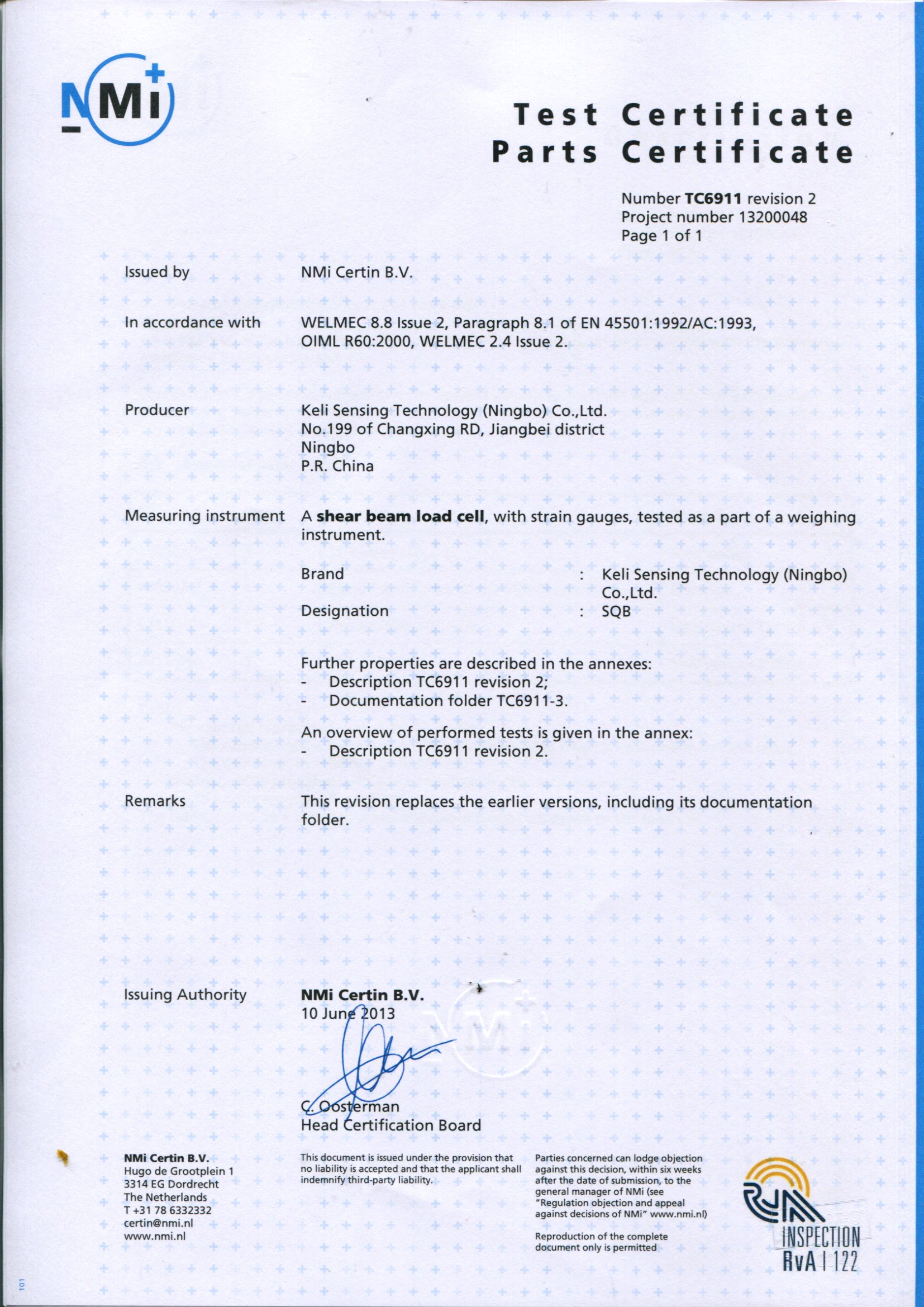 OIML-SQB